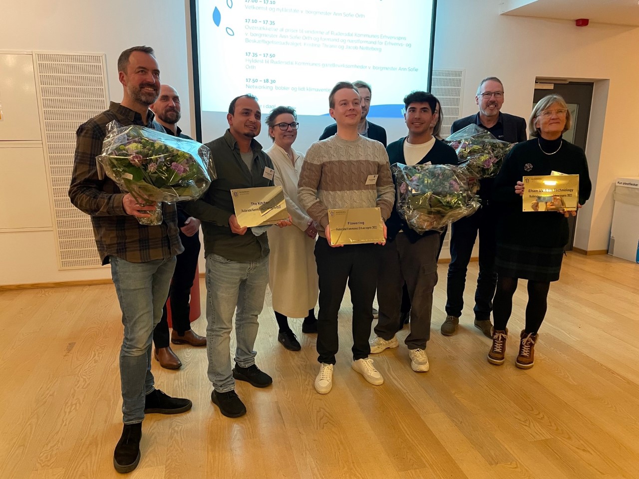Nytårskur Erhvervsliv Erhvervspriser 2023